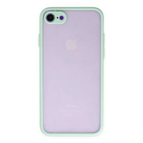 Newface iPhone 7 Montreal Silikon Kapak - Turkuaz Kılıf