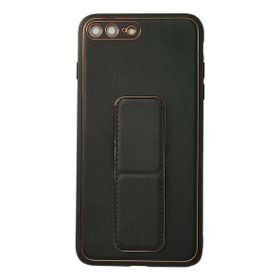 Newface iPhone 7 Plus Coco Deri Standlı Kapak Siyah Kılıf