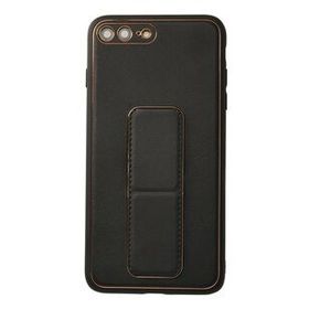 Newface iPhone 7 Plus Coco Deri Standlı Kapak Siyah Kılıf