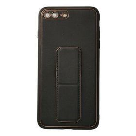 Newface iPhone 7 Plus Coco Deri Standlı Kapak Siyah Kılıf