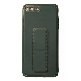Newface iPhone 7 Plus Coco Deri Standlı Kapak Yeşil Kılıf