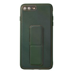 Newface iPhone 7 Plus Coco Deri Standlı Kapak Yeşil Kılıf