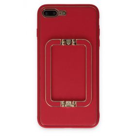 Newface iPhone 7 Plus Coco Elit Kapak Kırmızı Kılıf