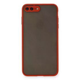 Newface İphone 7 Plus Montreal Silikon Kapak Kırmızı Cep Telefonu Kılıfı