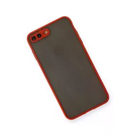 Newface İphone 7 Plus Montreal Silikon Kapak Kırmızı Cep Telefonu Kılıfı