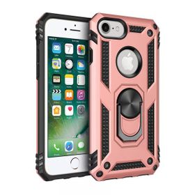 Newface iPhone 7 Sofya Yüzüklü Silikon Kapak Rose Kılıf