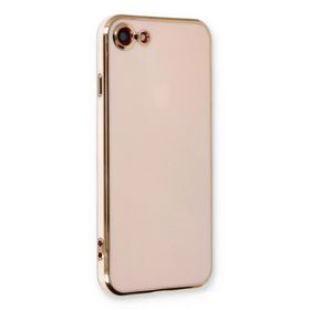 Newface iPhone 7 Volet Silikon - Pembe Kılıf