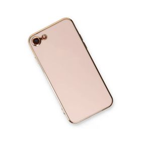 Newface iPhone 7 Volet Silikon - Pembe Kılıf