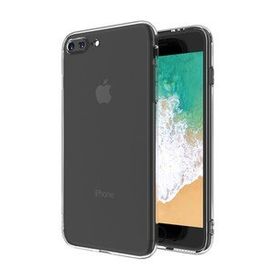 Newface iPhone 8 Plus Deluxe 2 mm Şeffaf Silikon Kılıf