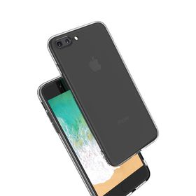 Newface iPhone 8 Plus Deluxe 2 mm Şeffaf Silikon Kılıf