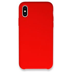 Newface iPhone X Lansman Legant Silikon - Kırmızı Kılıf