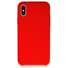 Newface iPhone X Lansman Legant Silikon - Kırmızı Kılıf