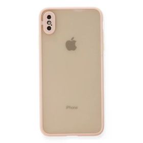 Newface iPhone X Montreal Silikon Kapak - Pembe Kılıf