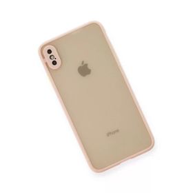 Newface iPhone X Montreal Silikon Kapak - Pembe Kılıf