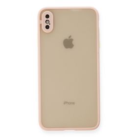 Newface iPhone X Montreal Silikon Kapak - Pembe Kılıf