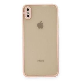 Newface iPhone X Montreal Silikon Kapak - Pembe Kılıf