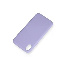 Newface iPhone XR Nano İçi Kadife Silikon - Lila Cep Telefonu Kılıfı