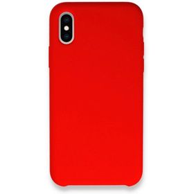 Newface iPhone XS Max Lansman Legant Silikon Kırmızı Cep Telefonu Kılıfı