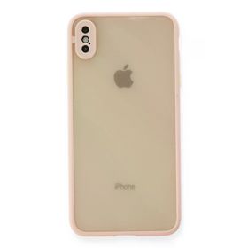 Newface iPhone XS Max Montreal Silikon Kapak Pembe Cep Telefonu Kılıfı