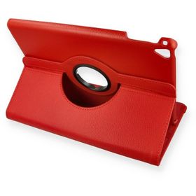 Newface Kırmızı Ipad 9.7 (2018) 360 Tablet Deri Kılıf