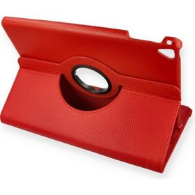 Newface Kırmızı Ipad 9.7 (2018) 360 Tablet Deri Kılıf