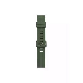 Newface KR408 Apple Watch 38 mm Koyu Yeşil Çizgili Silikon Kordon