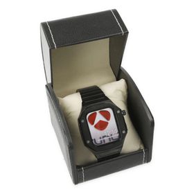 Newface KR409 Apple Watch 45 mm Siyah Metal Kordon