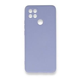 Newface Oppo A15 Nano İçi Kadife Silikon Lila Cep Telefonu Kılıfı