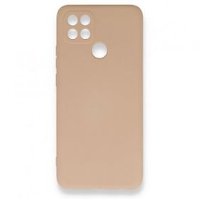 Newface Oppo A15 Nano İçi Kadife Silikon Pudra Cep Telefonu Kılıfı