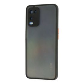 Newface Oppo A54 4G Montreal Silikon Kapak Siyah Cep Telefonu Kılıfı