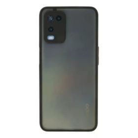 Newface Oppo A54 4G Montreal Silikon Kapak Siyah Cep Telefonu Kılıfı