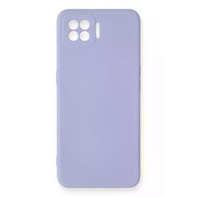 Newface Oppo A73 Nano İçi Kadife Silikon Lila Cep Telefonu Kılıfı