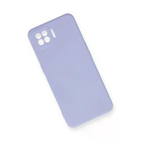 Newface Oppo A73 Nano İçi Kadife Silikon Lila Cep Telefonu Kılıfı