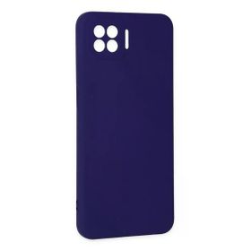 Newface Oppo A73 Nano İçi Kadife Silikon Mor Cep Telefonu Kılıfı