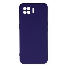 Newface Oppo A73 Nano İçi Kadife Silikon Mor Cep Telefonu Kılıfı