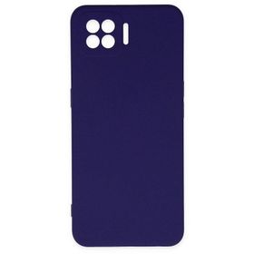 Newface Oppo A73 Nano İçi Kadife Silikon Mor Cep Telefonu Kılıfı
