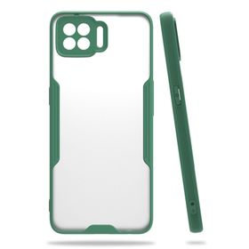 Newface Oppo A73 Platin Silikon - Yeşil Kılıf
