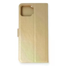 Newface Oppo A73 Trend S Plus Kapaklı - Gold Kılıf