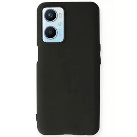 Newface Oppo A96 First Silikon Siyah Cep Telefonu Kılıfı