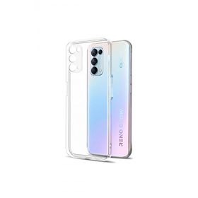 Newface Oppo Reno 5 Pro Lüx Şeffaf Silikon Kılıf