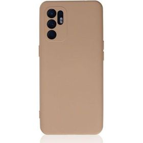 Newface Oppo Reno 6 Nano içi Kadife Silikon Pudra Cep Telefonu Kılıfı