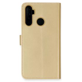 Newface Realme 6i Trend S Plus Kapaklı Gold Cep Telefonu Kılıfı