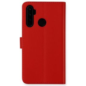 Newface Realme 6i Trend S Plus Kapaklı Kırmızı Cep Telefonu Kılıfı