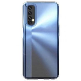 Newface Realme 7 Lüx Şeffaf Silikon Cep Telefonu Kılıfı