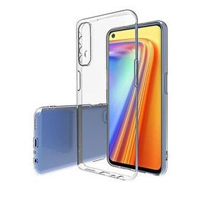 Newface Realme 7 Pro Lüx Şeffaf Silikon Şeffaf Cep Telefonu Kılıfı