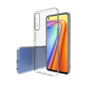Newface Realme 7 Pro Lüx Şeffaf Silikon Şeffaf Cep Telefonu Kılıfı