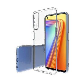 Newface Realme 7 Pro Lüx Şeffaf Silikon Şeffaf Cep Telefonu Kılıfı