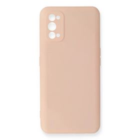 Newface Realme 7 Pro Nano İçi Kadife Silikon Pudra Cep Telefonu Kılıfı