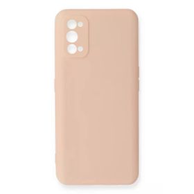 Newface Realme 7 Pro Nano İçi Kadife Silikon Pudra Cep Telefonu Kılıfı