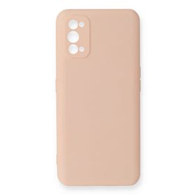 Newface Realme 7 Pro Nano İçi Kadife Silikon Pudra Cep Telefonu Kılıfı